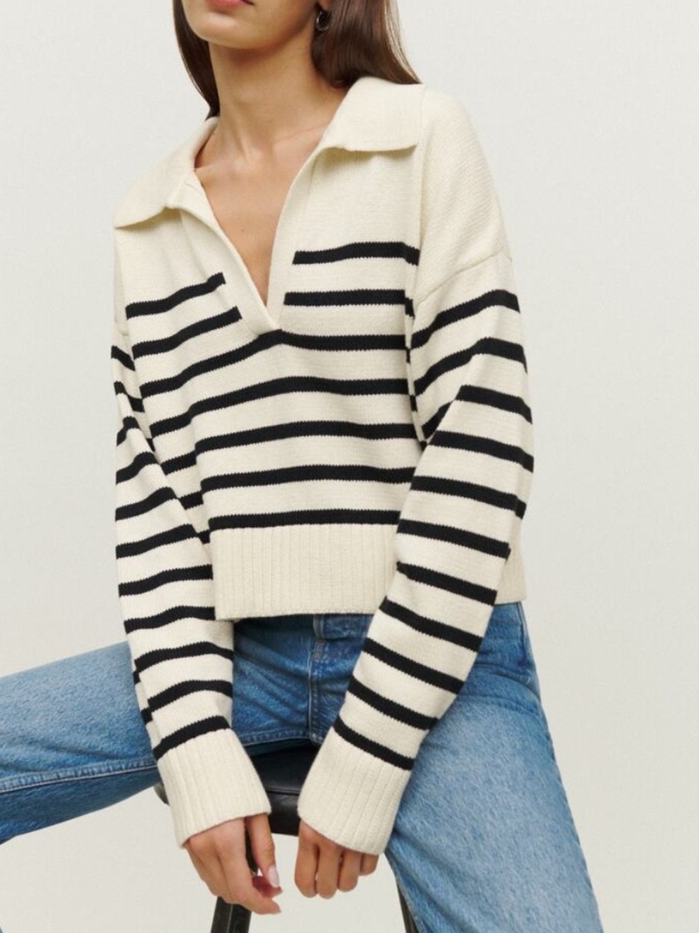 Reformation Sweater Size Large